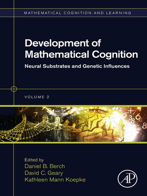 cover image of Development of Mathematical Cognition
